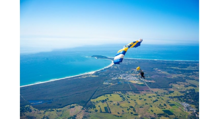 Byron Bay - Saut en parachute Tandem - (15.000pieds)