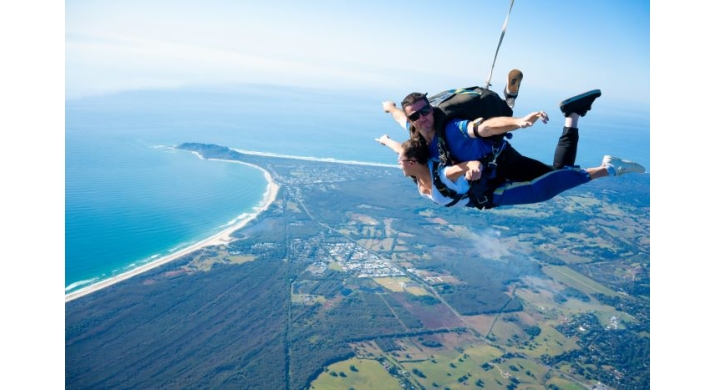 Byron Bay - Saut en parachute Tandem - (15.000pieds)