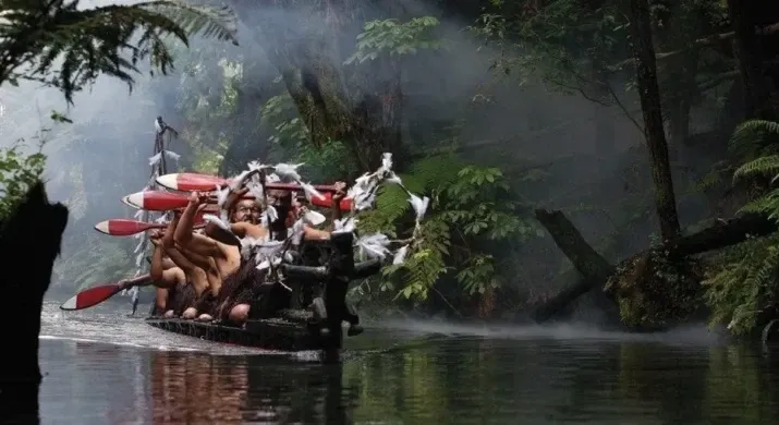Rotorua - Soirée spectacle Maori - Mitai
