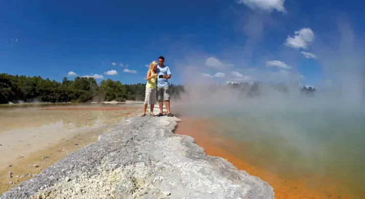 Parc Géothermal de Wai-o-tapu - Rotorua