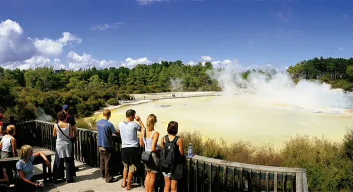 Parc Géothermal de Wai-o-tapu - Rotorua