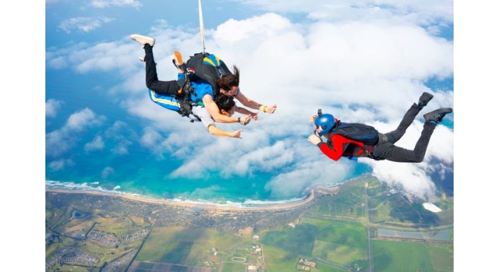 Melbourne (Great Ocean Road) - Saut en parachute tandem - (15.000pieds)