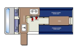 Autobarn Hitop - 3 couchages