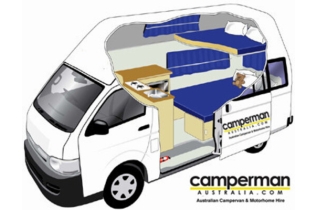 Camperman JULIETTE 3 HiTop - 3 couchages