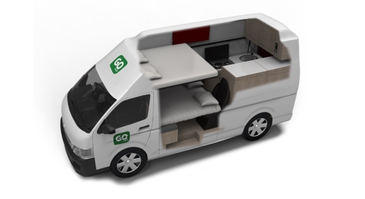 Go Cheap Hi-top - 4 couchages