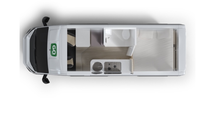 GoCheap Tamar - 2 couchages