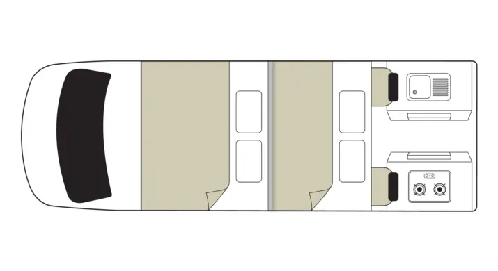 Mighty DeLITE - 4 couchages