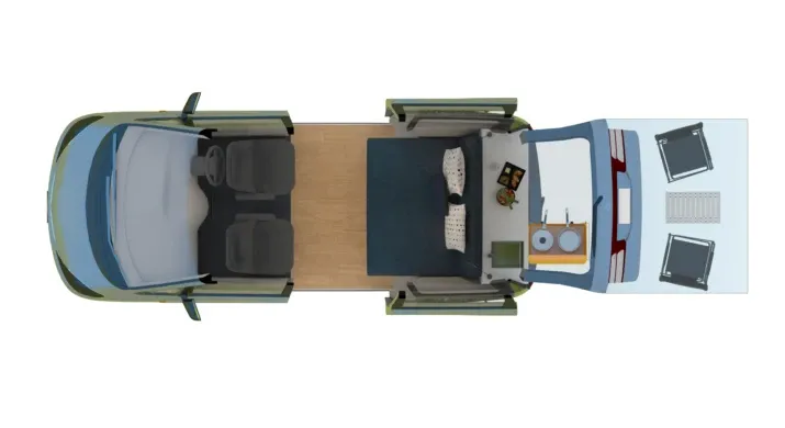 Spaceships Dream Sleeper Mini